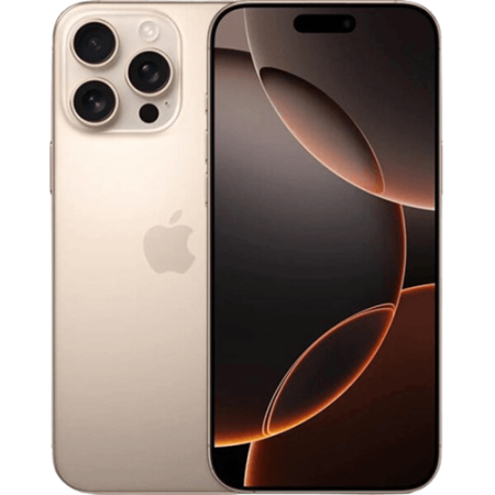 Apple iPhone 16 Pro Max - 8 ГБ, 256 ГБ, Пустынный титан, Китай